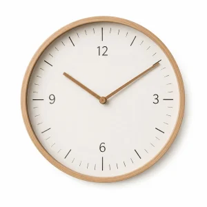 Modern Wooden Wall Clock